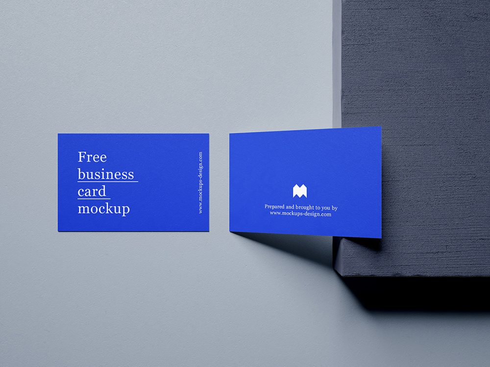 Free Business Cards Mockup