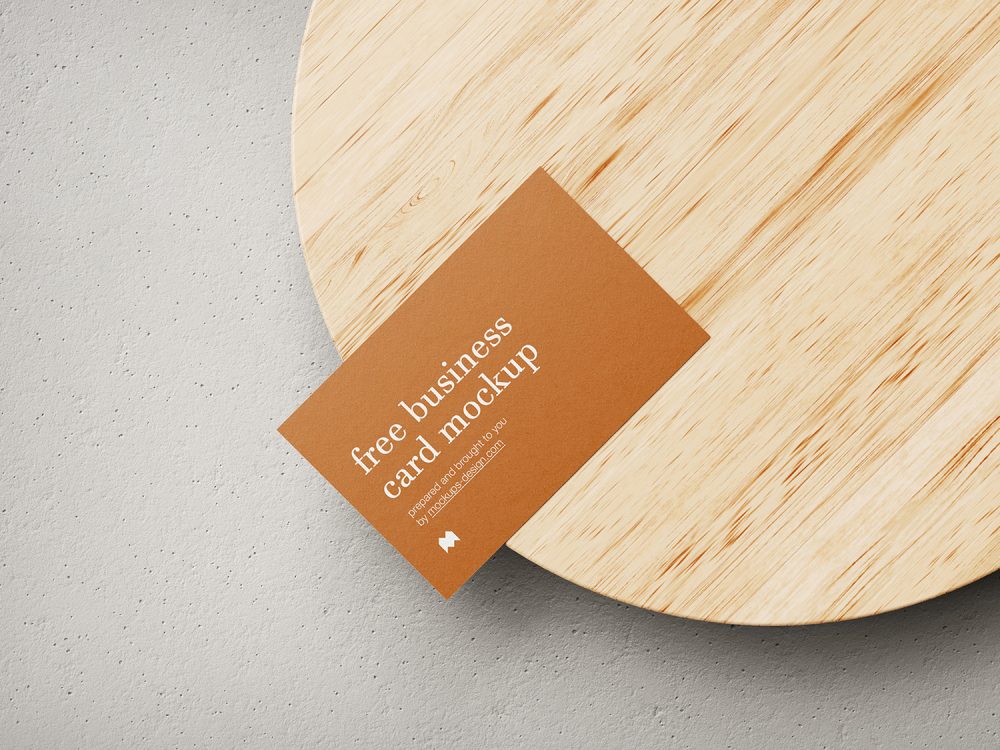 Free Business Cards Mockup