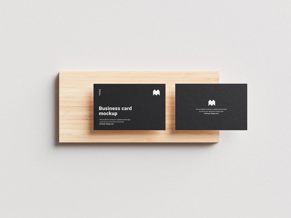 Free Business Cards Mockup
