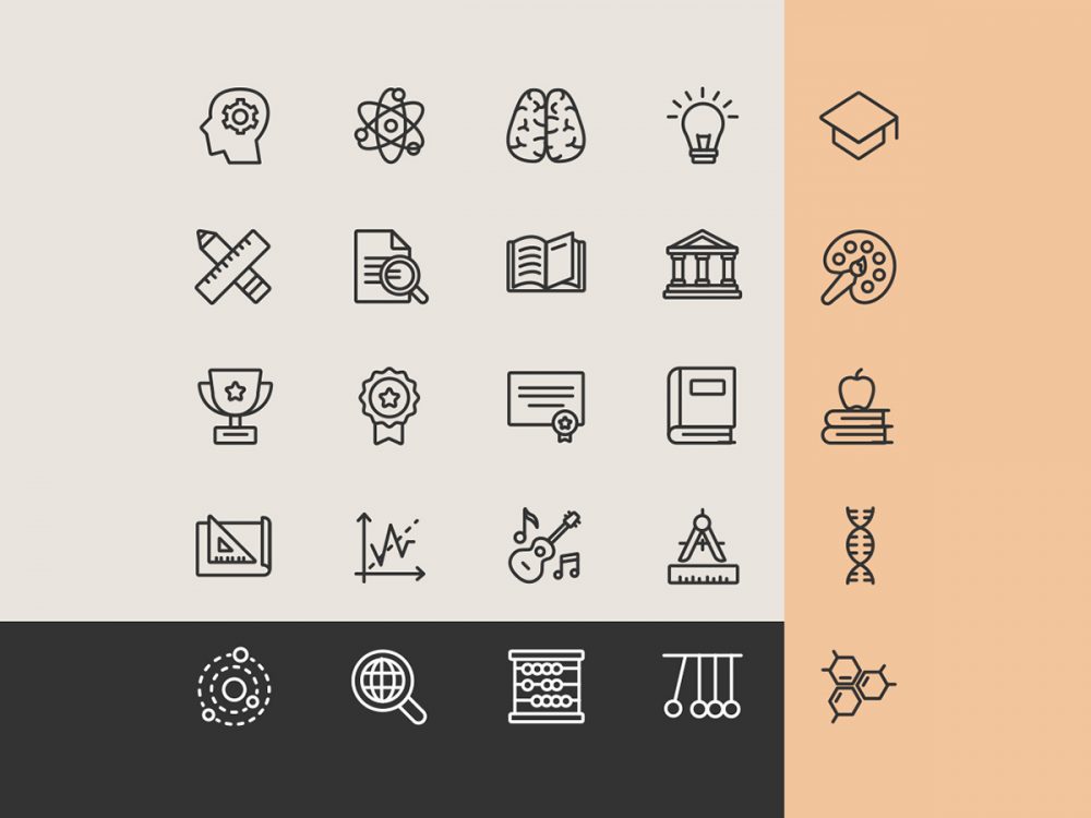 Free Education Vector Icons