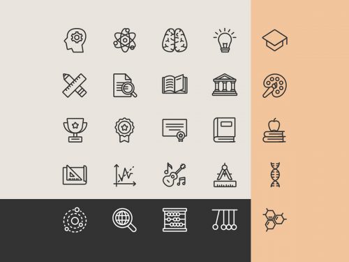 Free Education Vector Icons