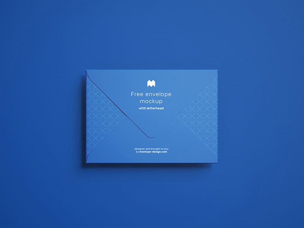 Free Envelope Mockup PSD