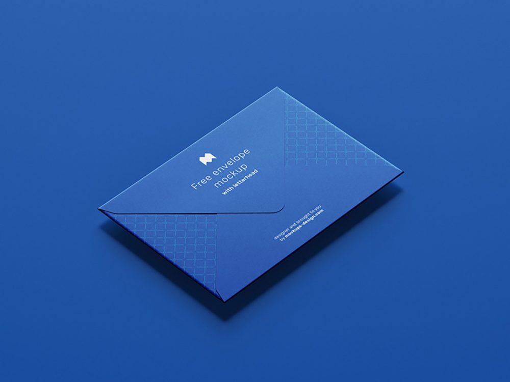 Free Envelope Mockup PSD