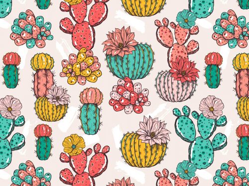 Free Floral Watercolor Pattern