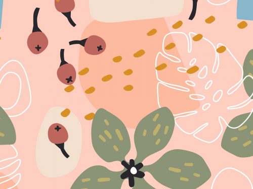 Free Floral Watercolor Pattern