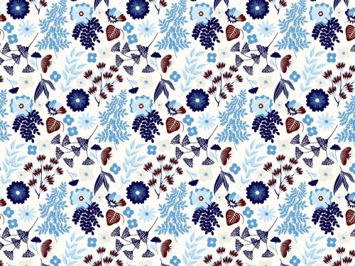 Free Floral Watercolor Pattern