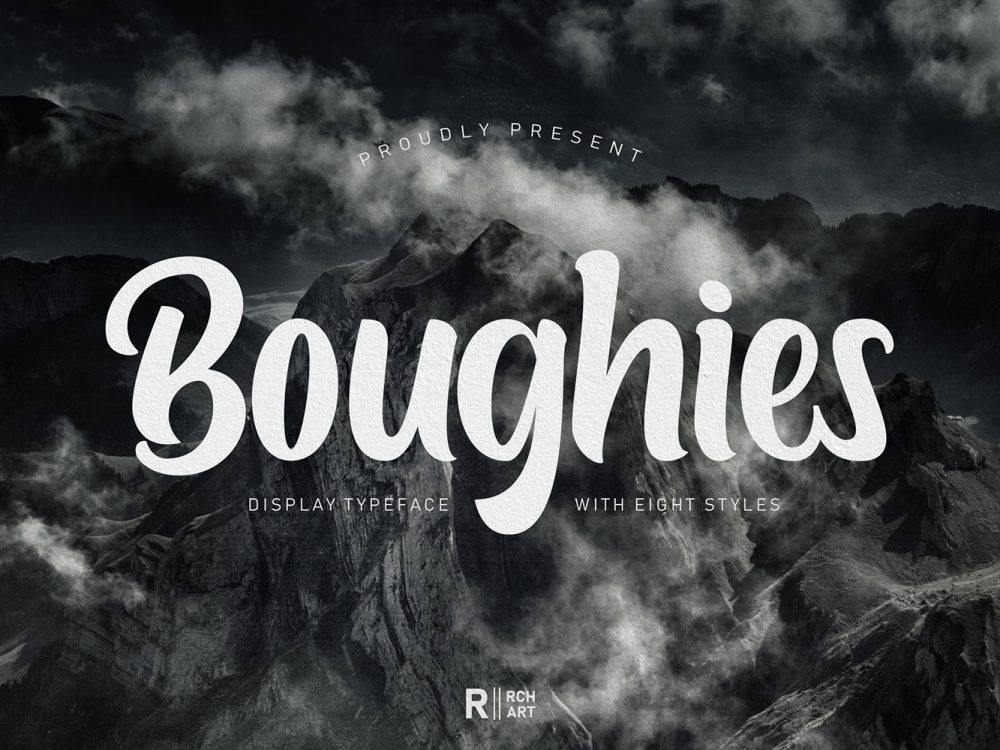 Free Font Boughies