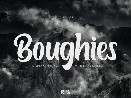 Free Font Boughies