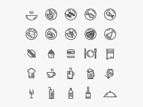 Free Food Vector Icons