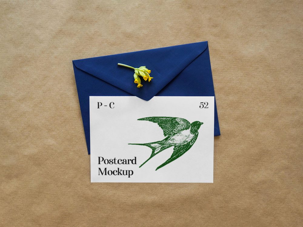 Free Greeting Card Mockup