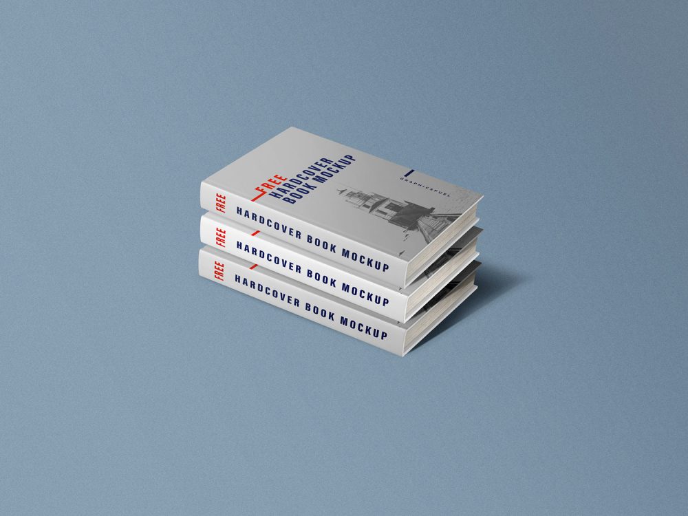Free Hardcover Book Mockups
