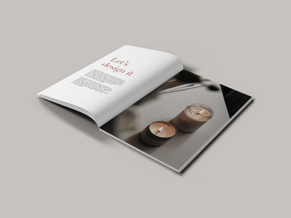 Free Magazine Mockup PSD