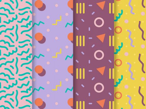 Free Memphis Pattern Collection