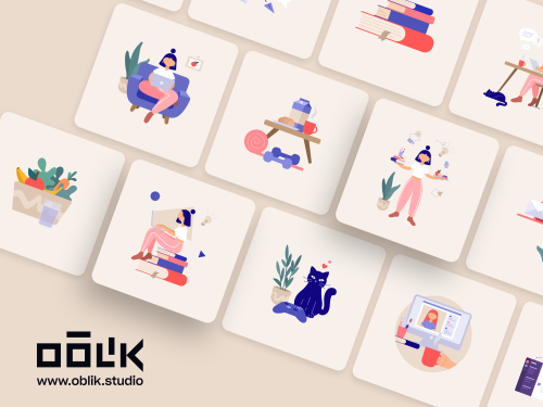 Free Remote Work Illustrations