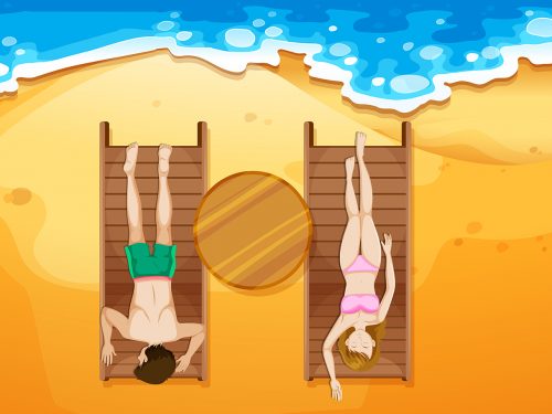 Free Summer Vacation Illustration