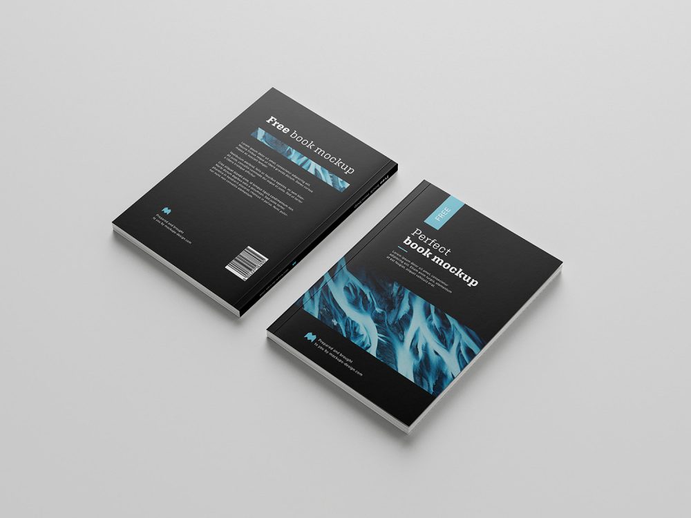 Free Book Mockup PSD