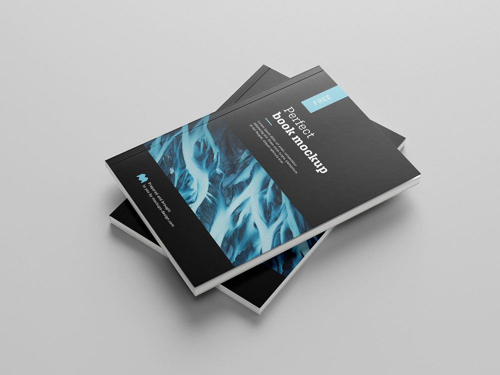 Free Book Mockup PSD