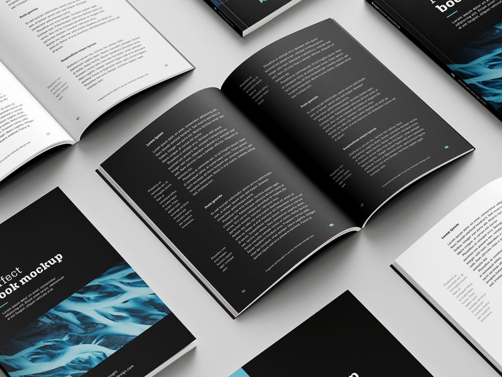 Free Book Mockup PSD