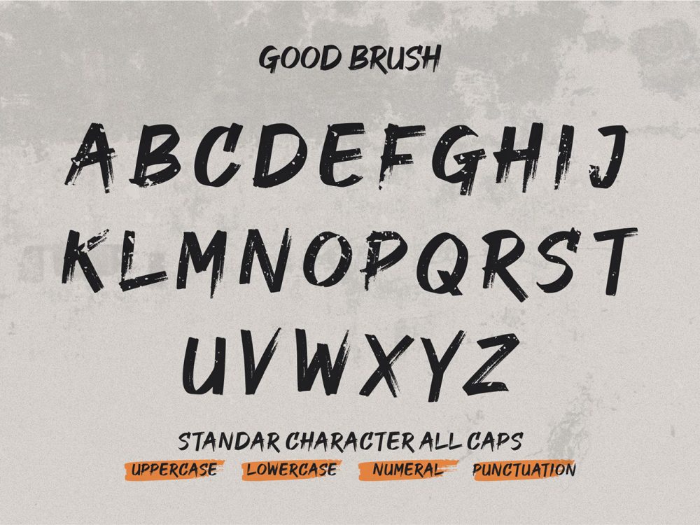 Good Brush Free Font