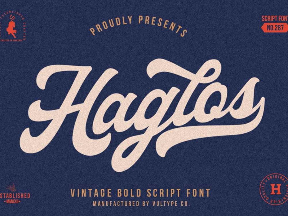 Haglos Free Font