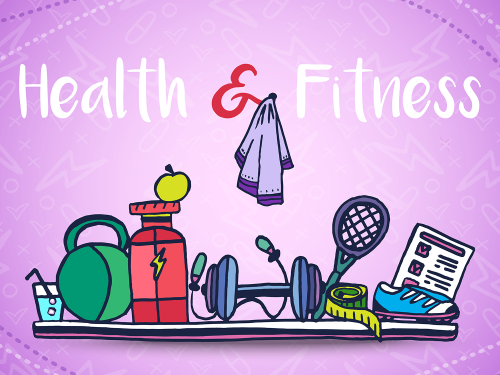 Health And Fitness Vector Free Illustration