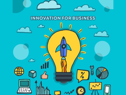 Innovation For Business Vector Free Illustration