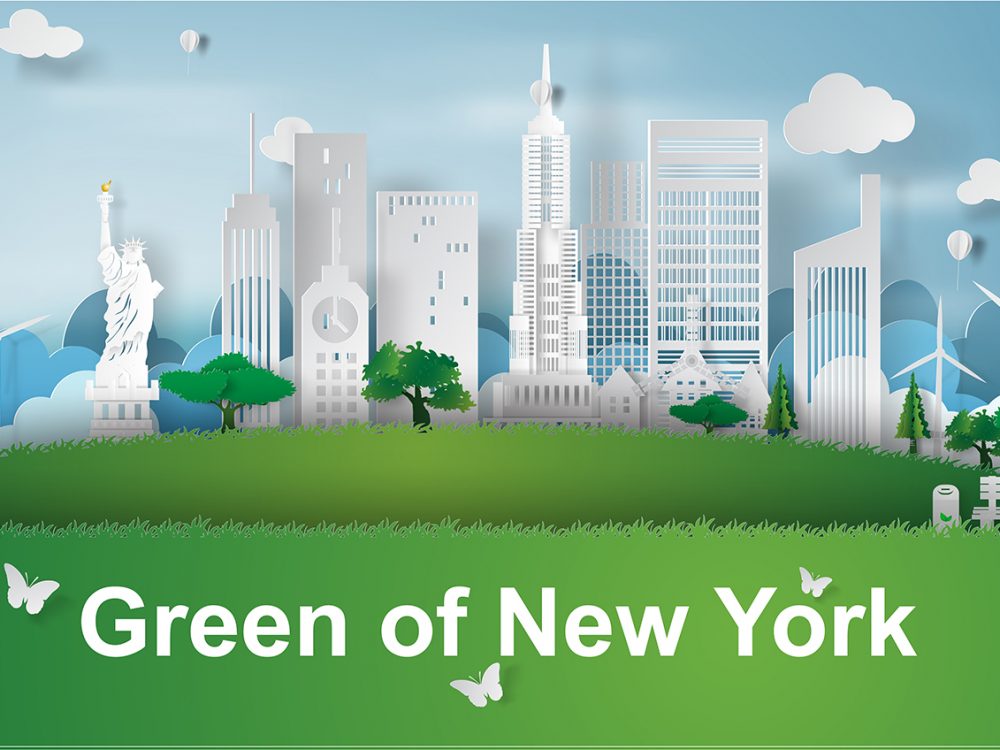 Landmark in New York Illustration