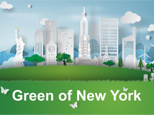 Landmark in New York Illustration