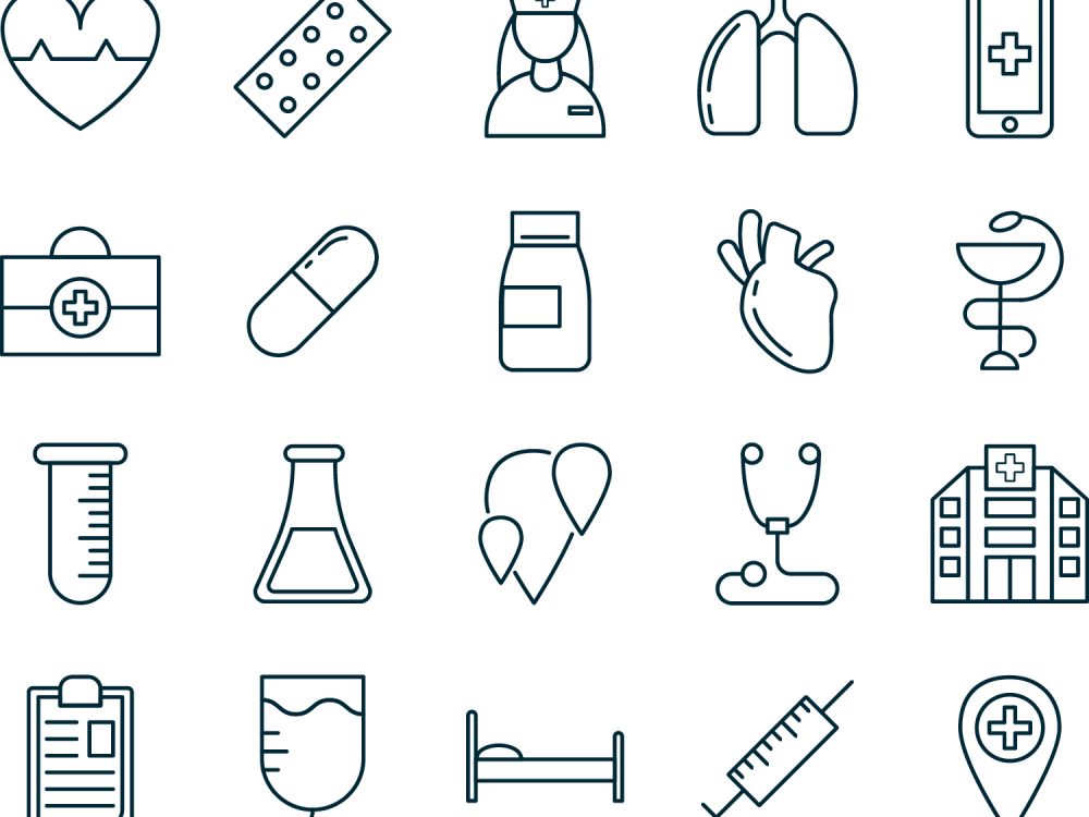 Medical Vector Free Icon Set 2