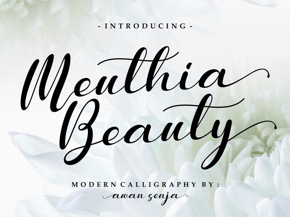 Meuthia Beauty Free Font