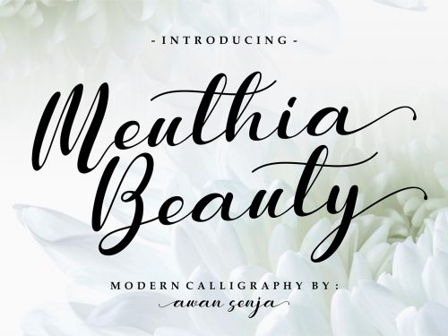 Meuthia Beauty Free Font