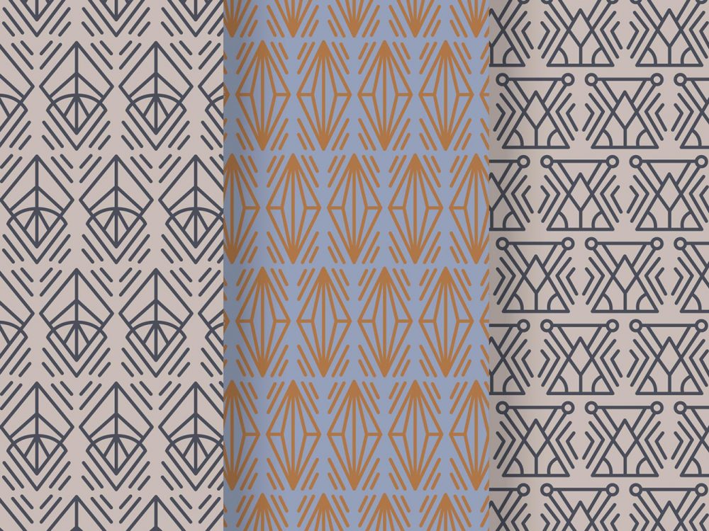 Minimal Geometric Pattern Collection