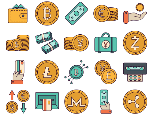Money Vector Free Icon Set