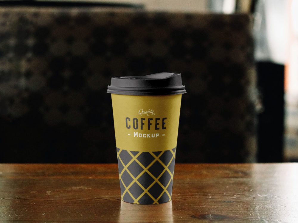 Paper Coffee Cup Mockup