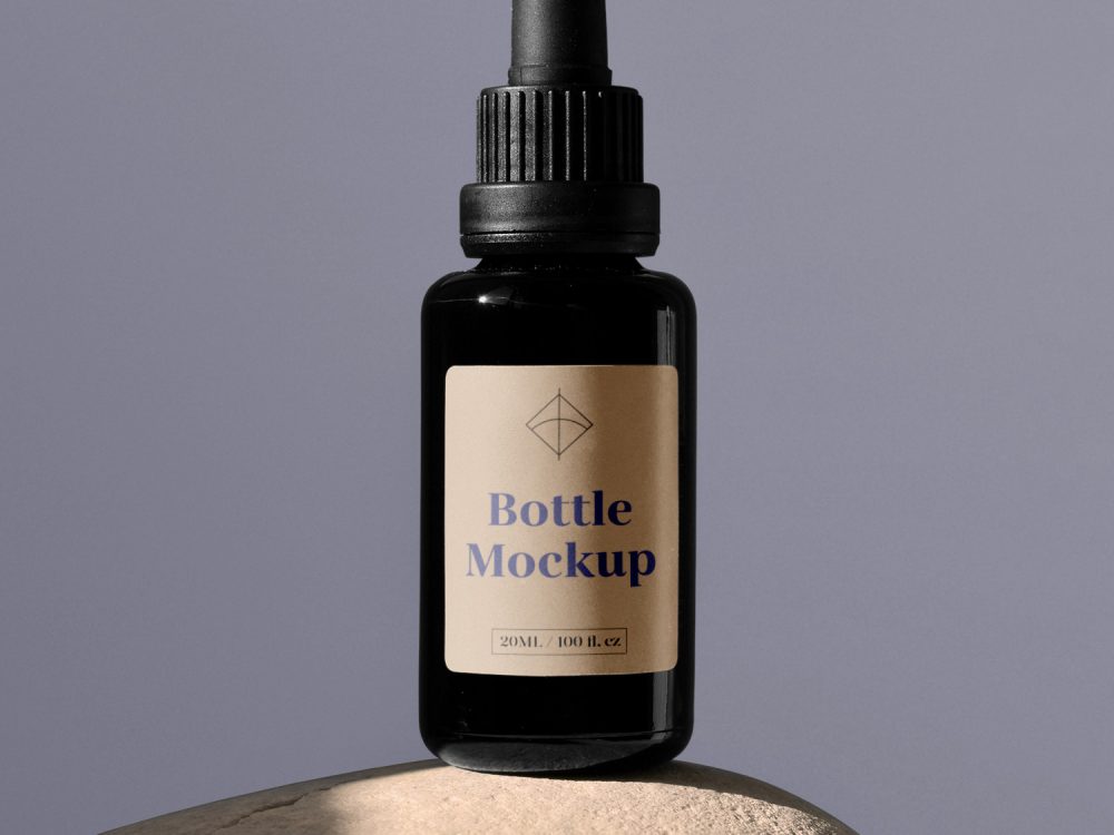 Plastic Bottle Free Mockup