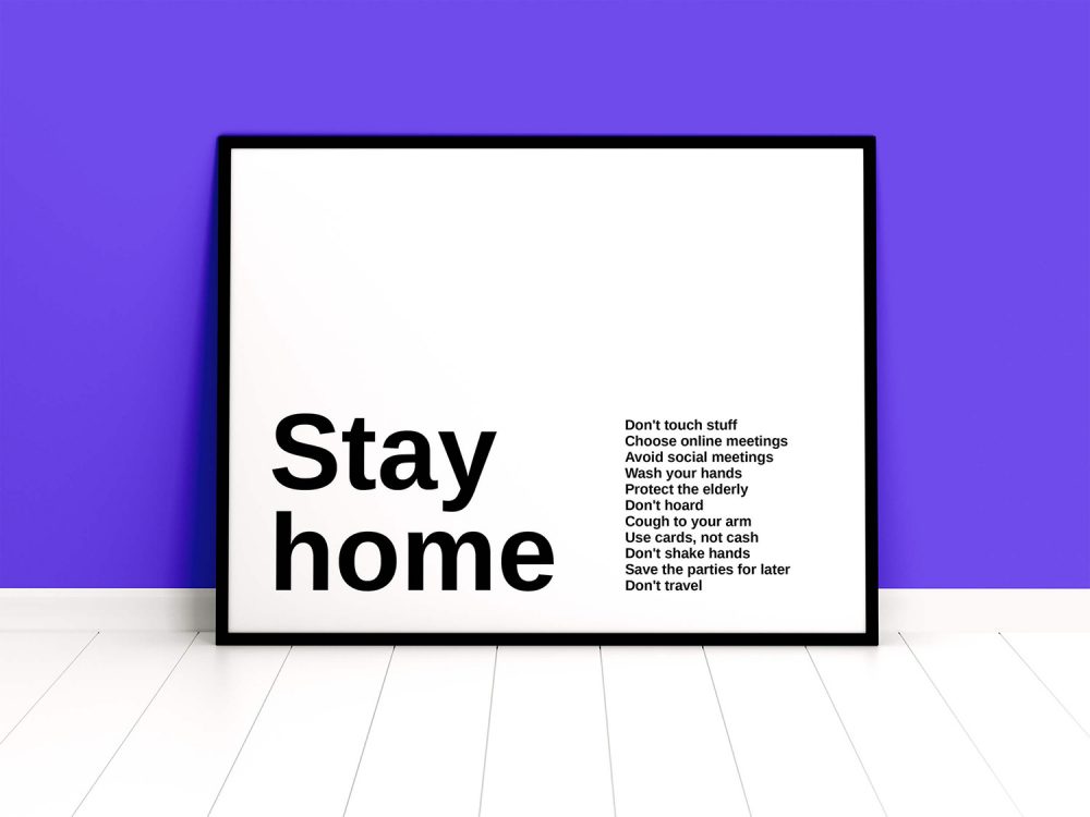 Poster Mockup Free PSD