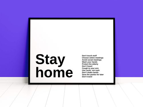 Poster Mockup Free PSD