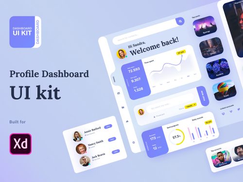 Profile Dashboard UI