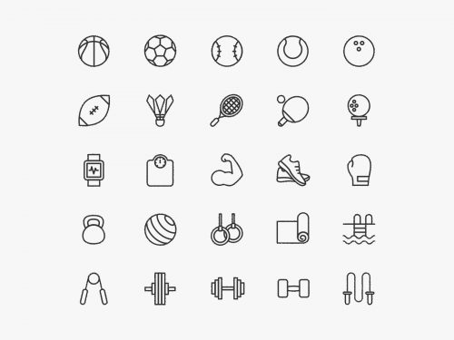 Sport Vector Free Icon Set