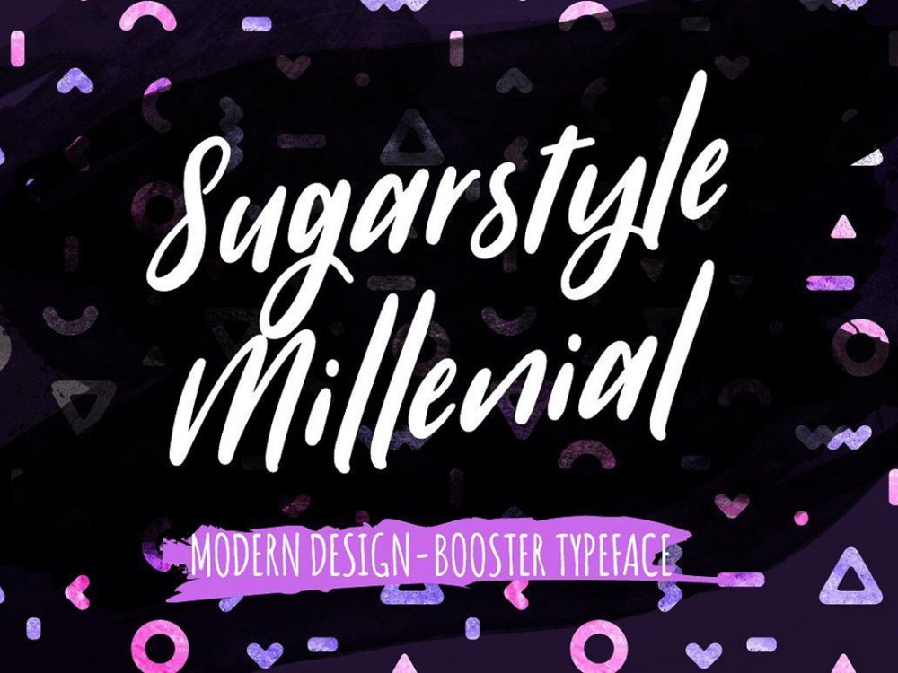 Sugarstyle Millenial Free Font