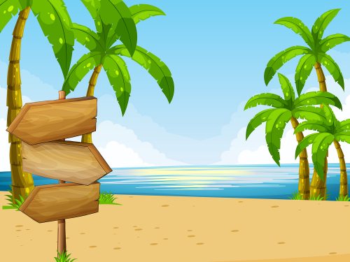 Summer Vacation Illustration