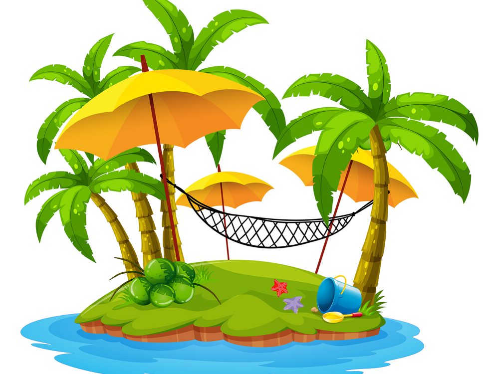 Summer Vacation Illustration