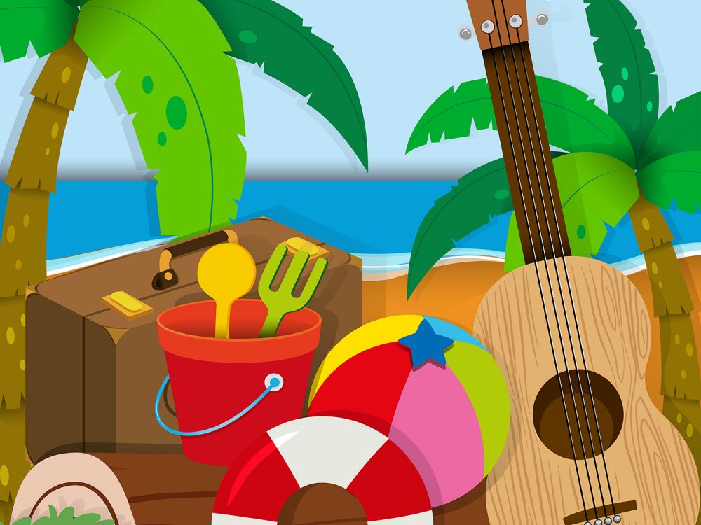 Summer Vacation Illustration