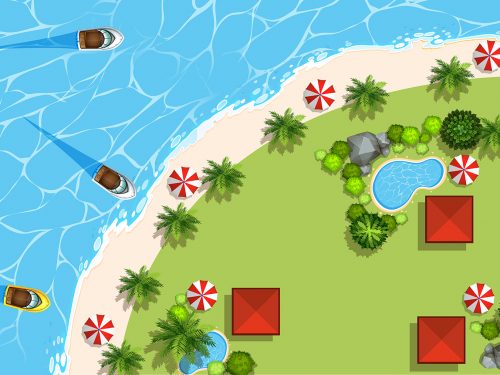 Summer Vacation Illustration