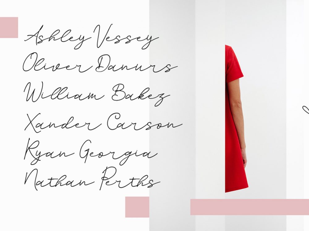 Sureder Stylish Script Font