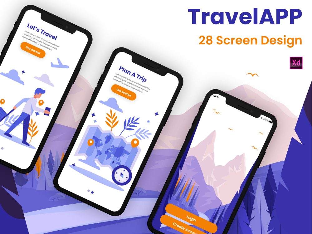 Travel APP UI Kit
