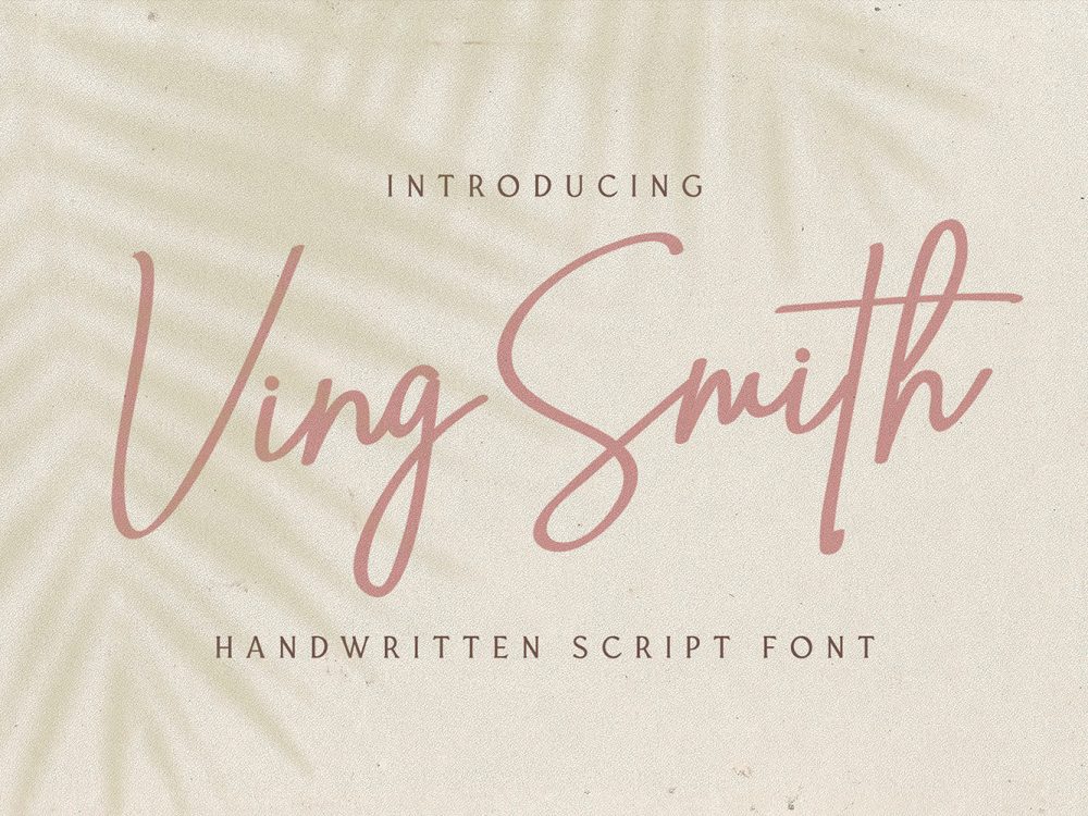 Ving Smith Free Font