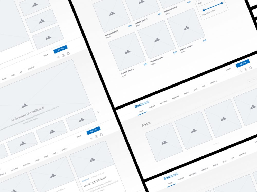 WireSketch UI Kit 2