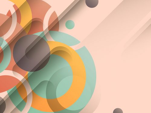 Abstract Colorful Shapes Background