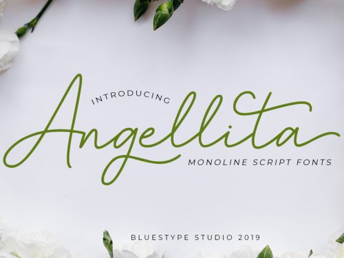 Angellita Free Font